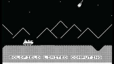 Moon Buggy for the Jupiter Ace Forth Computer