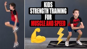 "GET STRONG & FAST" (Kids Exercises To Build Muscle + Increase Speed)