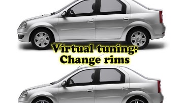 How to: Virtual tuning | Part 1: Change Rims | Easy | Balkan Production