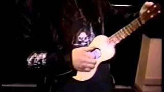 dimebag darrell playing a little guitar uku lele