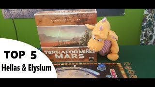 Terraforming Mars - Top 5: Hellas and Elysium Expansion