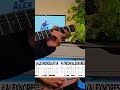 Marty Friedman solo with Travel Guitar #guitar #solo #tabs #martyfriedman #lesson #shorts #嗡嗡嗡