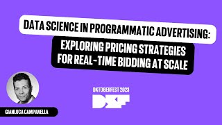 Data Science in Programmatic Advertising Exploring Pricing Strategies for Real Time Bidding at Scale