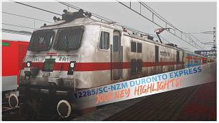 12285/SC-NZM DURONTO EXPRESS | TSCR V2 | JOURNEY HIGHLIGHTS | SC-KZJ | MSTS/OR #msts  #openrails