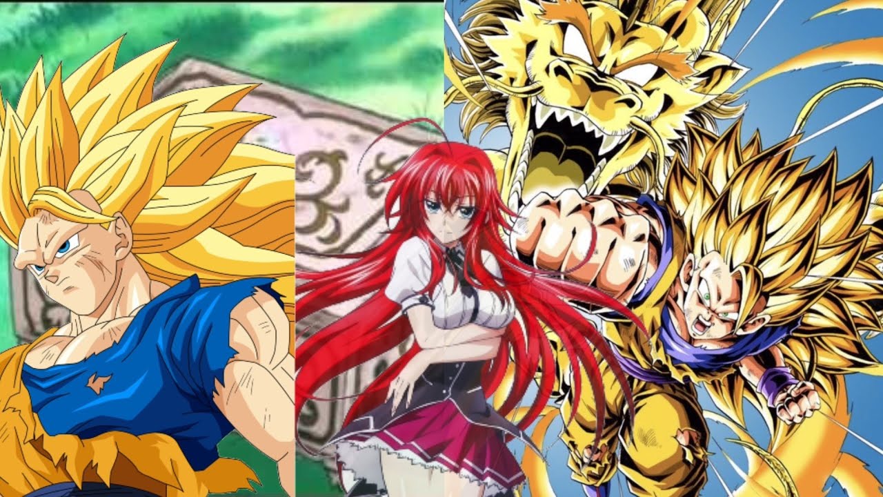 Son Goku El Guerrero Encerrado en la caja musical|| High school dxd.