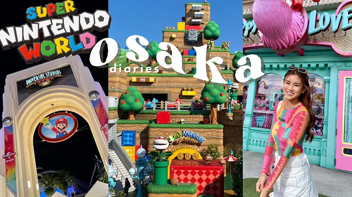 OSAKA VLOG  Spending a day at Super Nintendo World...