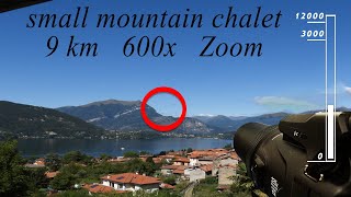 Nikon P1000 9km 5.5miles Super Zoom Test in the mountains of Italy 🇮🇹