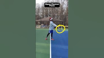 (Simplified) HOW DOES YOUR RACKET FACE ANGLE CHANGE YOUR SHOT