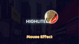Mouse Moving Effect Using HTML, CSS, and JavaScript | Interactive Animation Tutorial | Code Mafia