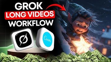 How I Make Long YouTube Video Using Only Free Grok Video Generator (Full Workflow) | AI Grok Video