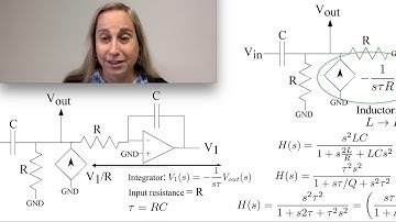 A Linear Circuit Example of a Gyrator Circuit