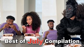 How I ate THEN vs. NOW | Best @NaturallyMelonie & @iChvse Shorts of July!