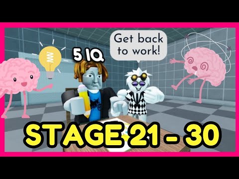 Roblox Brain Test Answer Stage 21 30 By Looking Forward Games YouTube Hqdefault 