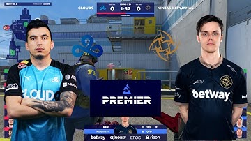 NiP vs Cloud9 - NUKE map 1 - BLAST Premier Fall 2020 | CSGO