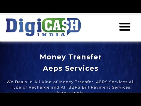 Digicash india Aeps Move to bank Imps ।  and Move to wallet service 24/7 Support || A2z Solution ||