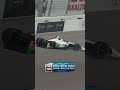 A look at Rinus VeeKay’s contact with the wall in practice at St. Louis. #motorsports #stlouis