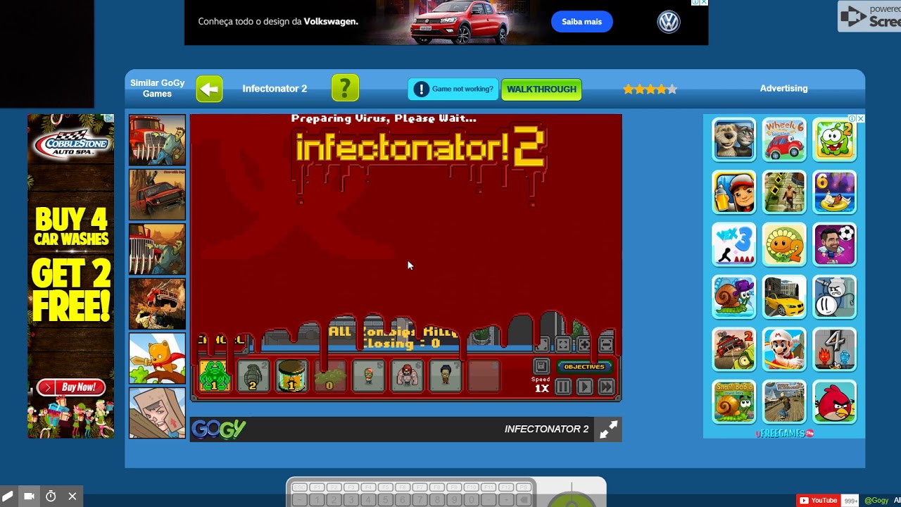 Infectonator 2 Gogy Games Play Free Online Games Youtube