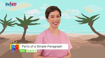 Grade 4 English Q1 Ep3: Parts of a Simple Paragraph