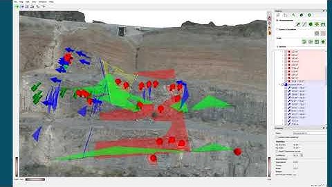 Discontinuity data collection using a UAV