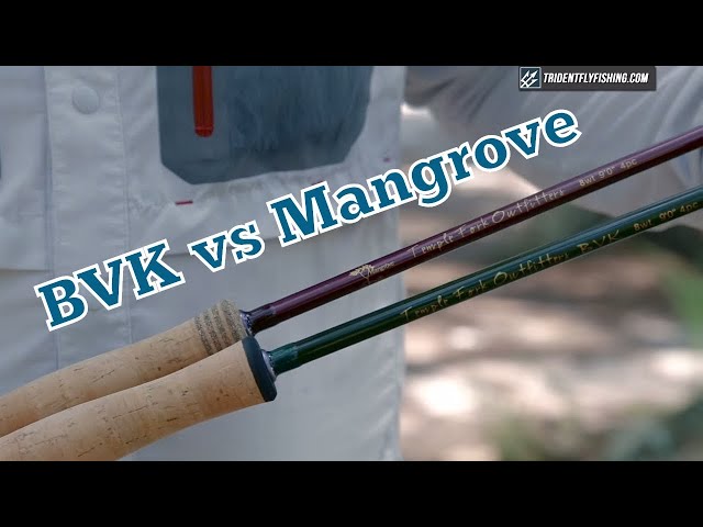 TFO BVK vs Mangrove Fly Rod Review - TFO Saltwater Shootout 