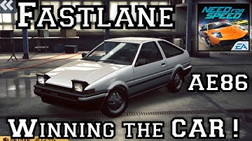 Need for Speed: No Limits | Fastlane | Toyota AE86 Trueno | Chapter 5 - Winning the CAR !