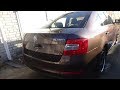 Как снять-поставить задний фонарь и поменять все лампы в нём.Skoda Octavia III.