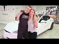 Surprise Dream Car for DAD! | Tesla Model S Plaid