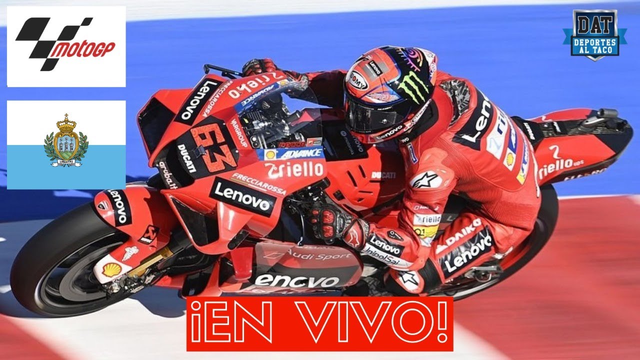 🔴 MOTO GP | GP DE SAN MARINO EN VIVO - YouTube