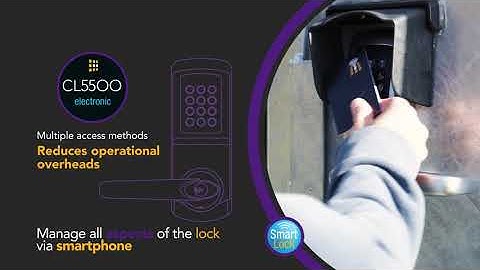 Codelocks CL4510 & CL5510 Smart Door Lock