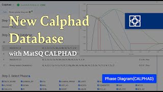 [Materials Square] New Calphad Database and Calphad Module