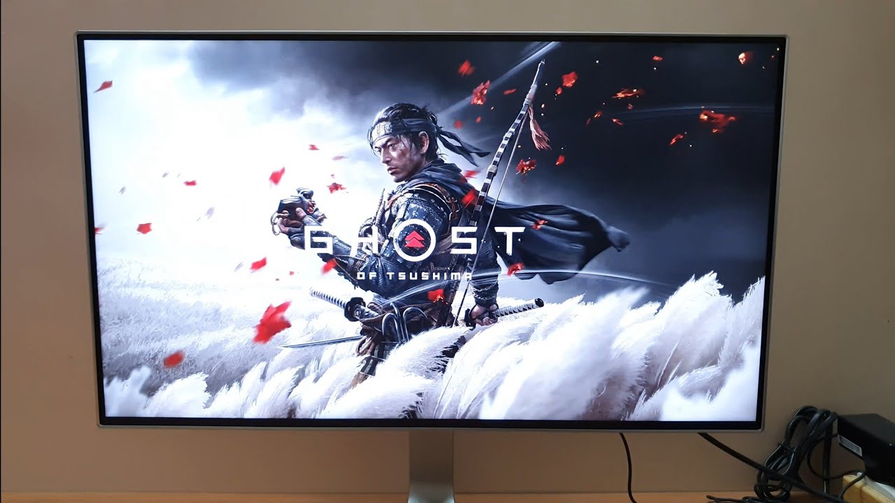 Ghost Of Tsushima on PS4 to Monitor) - (1080P Slim 10K Road YouTube