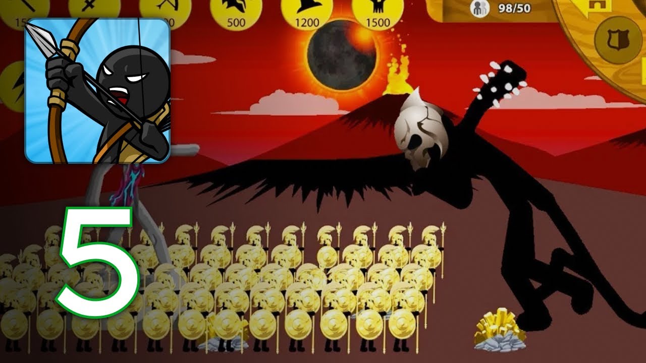 Stick WarLegacy - Gameplay Walkthrough Part 5 [ iOS, Android ]