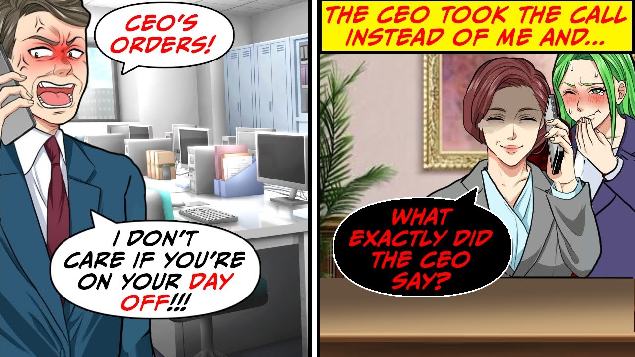 My boss calls me every 10 minutes on my day off