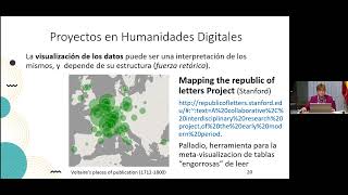 Aproximación a las Humanidades Digitales screenshot 5