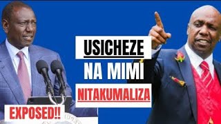 Chaos Erupts In Statehouse After Gideon Moi Drops A Terrifying Warning To Ruto