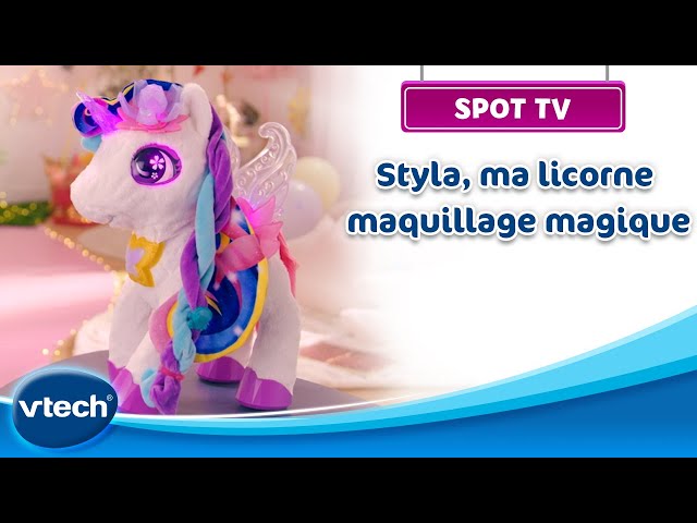 Styla, ma licorne maquillage magique VTech : King Jouet, Peluches