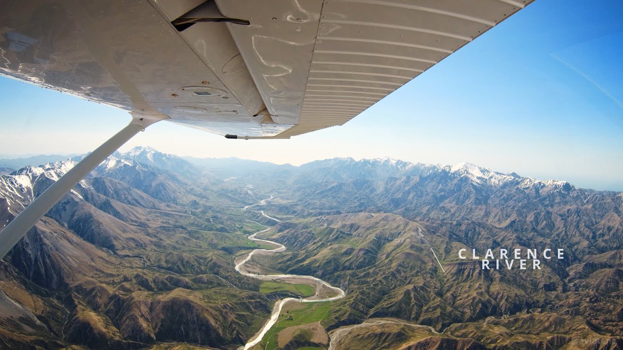 From the archives - flying around New Zealand's South Island
