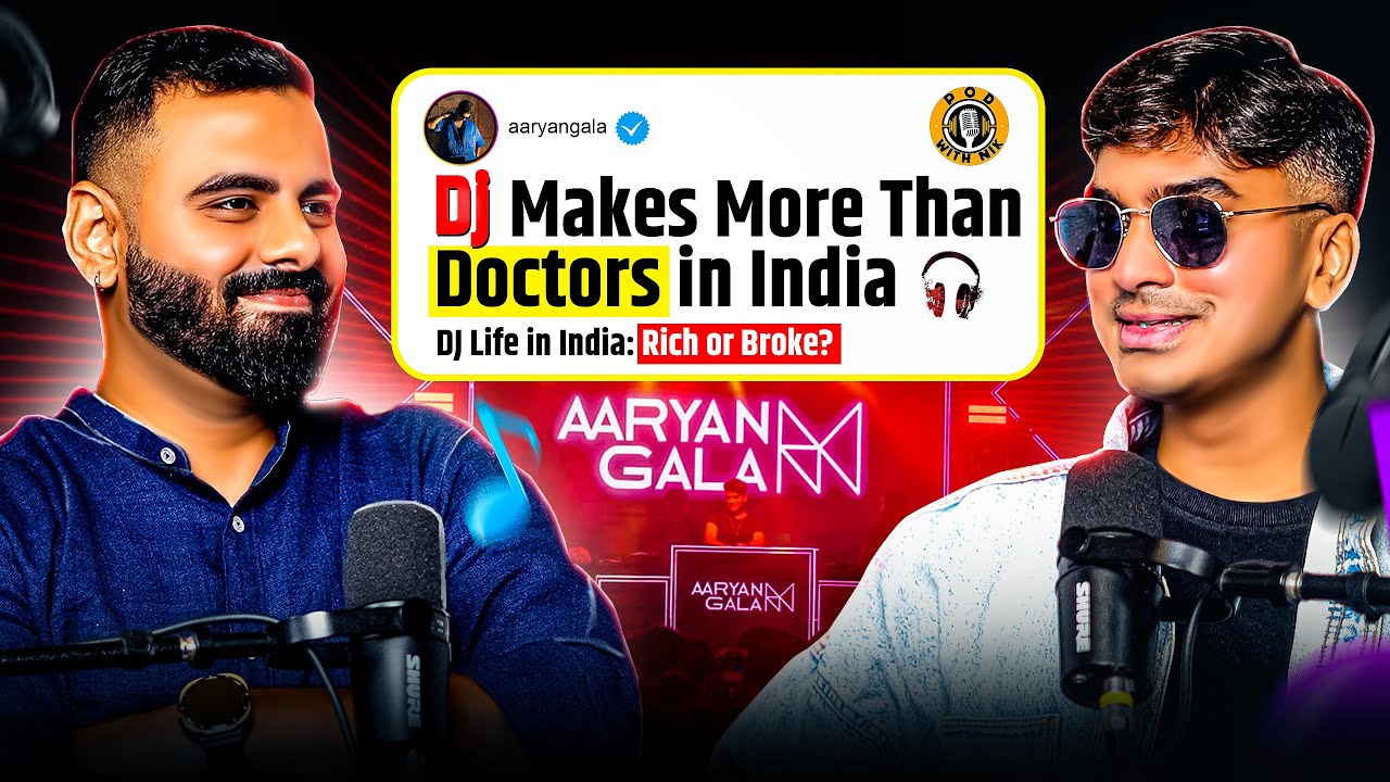 How Much Do DJs Earn in India? | Indian DJ Aaryan Gala Podcast | NFN
