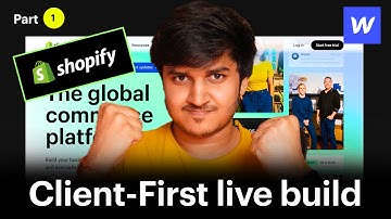 Shopify Website Live Build with Client-First | Road to the Client-First Certification