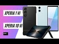 Images officielles et caractristiques des xperia 1 vi et xperia 10 vi de sony