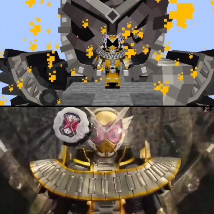 Kamen Rider Zi-o Ohma From Henshin Minecraft Vs Movie #minecraft #kamenrider #movie