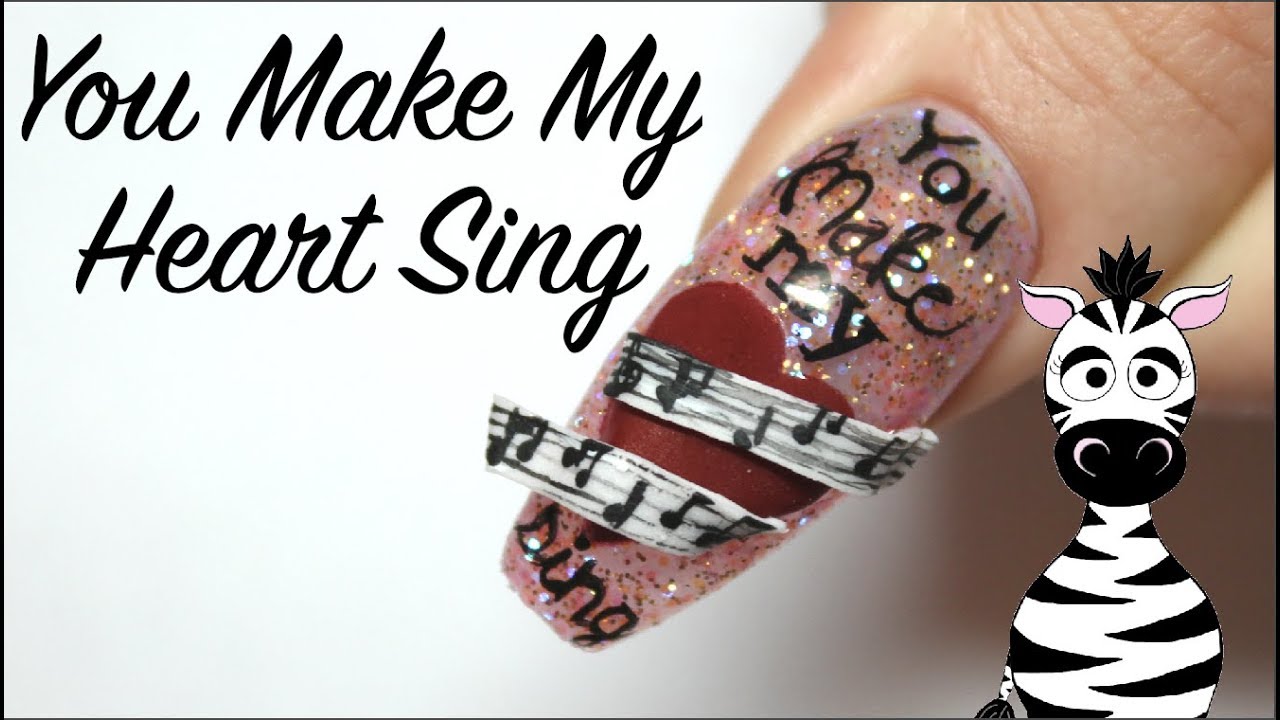 Guitar Nail Art | Music Nail Stamping Collab - The Nail Chronicle