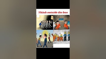 Think outside the box 🎁#inspiration #creative #shorts #motivation #mindset