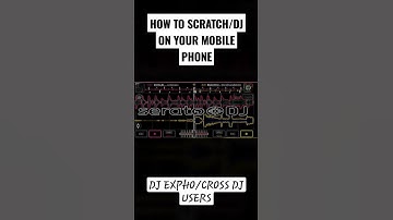 How To DJ/Scratch on your Android with Serato Cross DJ