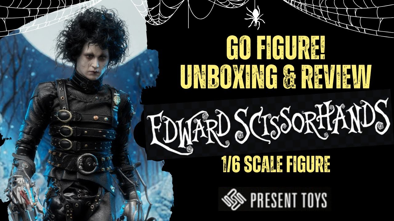PRESENT TOYS EDWARD SCISSORHANDS JOHNNY DEPP 1/6 SCALE FIGURE