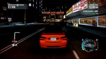 Need For Speed The Run, get out of Las Vegas, BMW M5