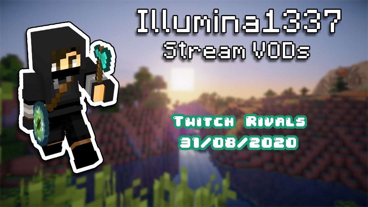 [Aug 31, 2020] $100,000 Twitch Rivals Minecraft Bingo! ft. CaptainSparklez, AntVenom & fruitberries