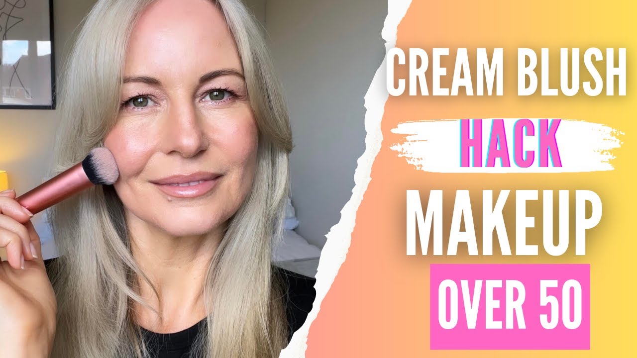 CREAM/LIQUID BLUSH HACK! You won't be scared of using liquid blush with