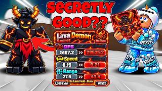 IS LAVA DEMON WORTH GETTING?? HOW GOOD IS HE?? (THE HOUSE TD 2)