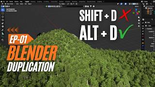 Duplicate Unlimited Objects Difference Between Alt D Vs Shift D